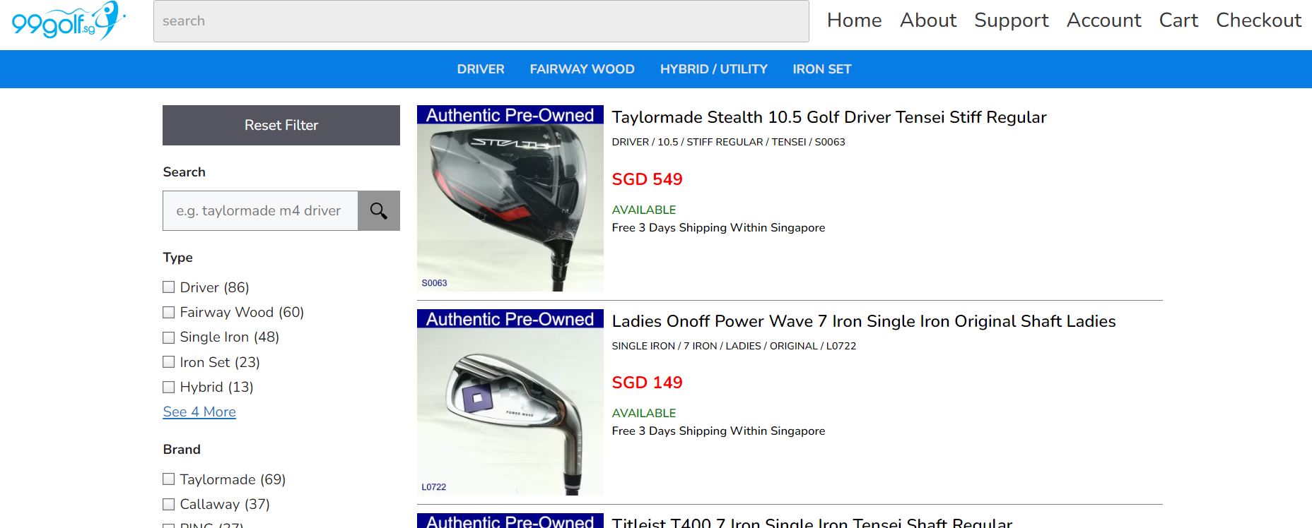 Complete Guide to Buying Golf Clubs in Singapore 99Golf