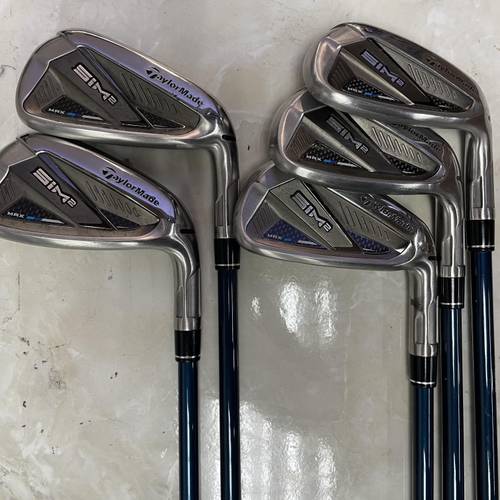 Taylormade Sim2 Sim 2 Max 6789p Golf Iron Set Stiff - 99Golf