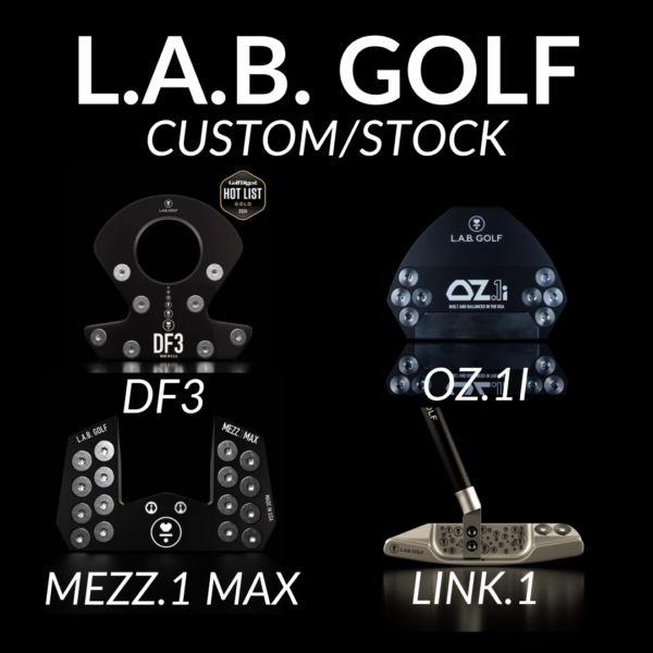 L.A.B Golf Putter (DF3/Mezz.1 Max/Link.1) Lie Angle Balanced Putter | 100% Authentic from USA | 1 Year Warranty